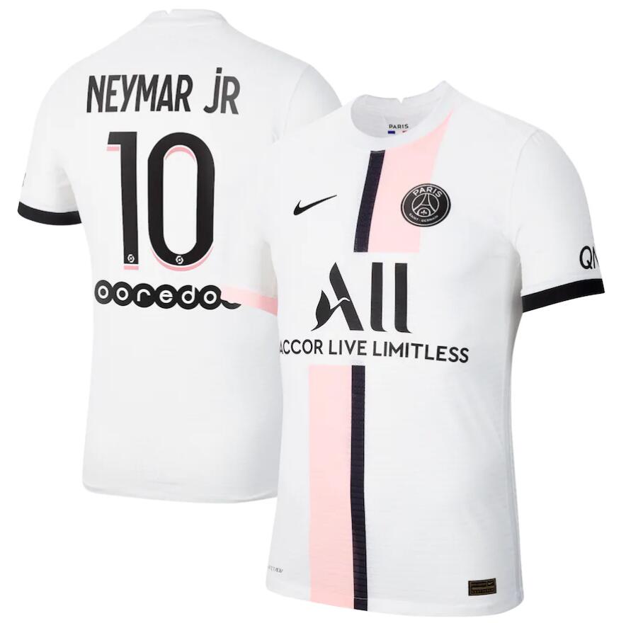 2021/22 Maillot PSG Extérieur Away Kit Soccer Jersey with Neymar Jr 10 printing